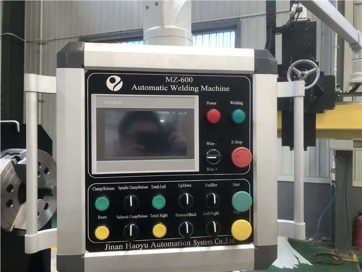 Double Head Roller Surface Repair Overlay Welding Machine